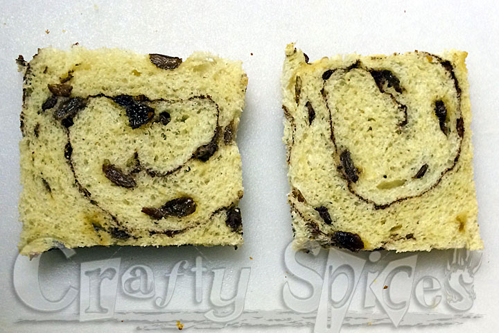 Lime Cheesecake in raisin bread cups