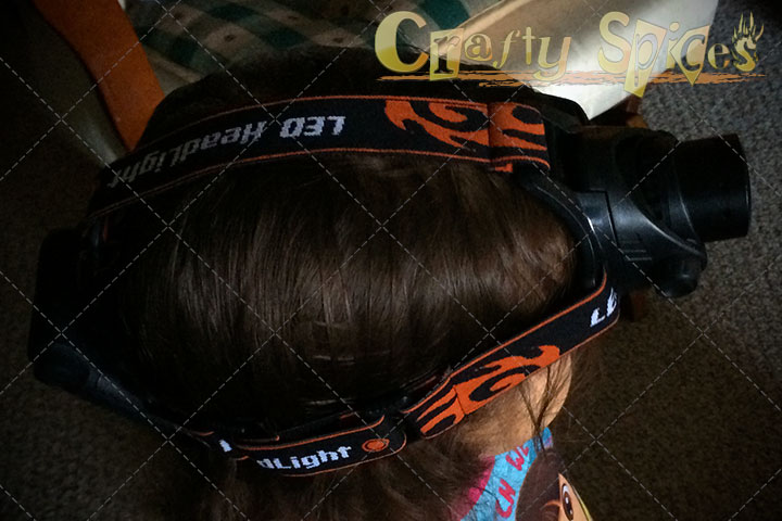 Kaylee with the SportsTek Lightwear 4 in 1 Multifunction LED Headlamp Kaylee with the SportsTek Lightwear 4 in 1 Multifunction LED Headlamp
