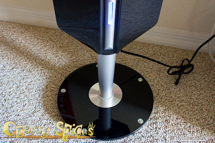 Ozeri 3x Tower Fan with Passive Noise Reduction Technology Pedestal Ozeri 3x Tower Fan with Passive Noise Reduction Technology Pedestal