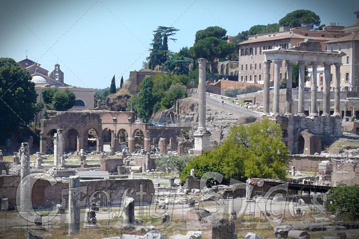 Roman ruins.